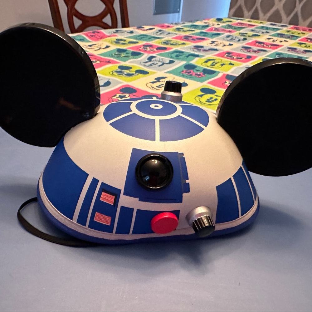 R2D2 Mickey Mouse Ears hat from Disney Parks.